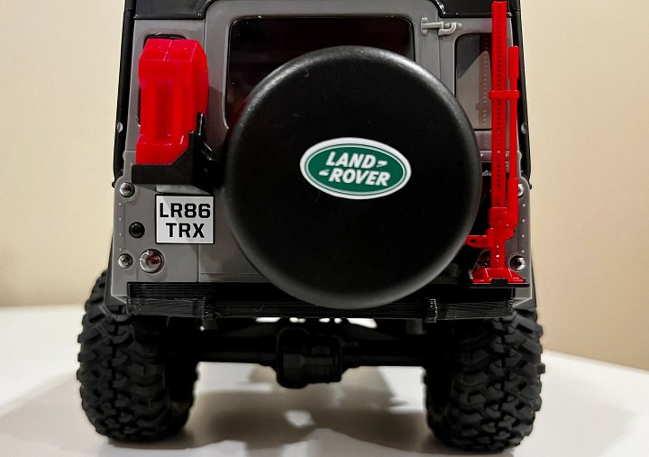 Slim Rear Bumper for the Trx4m Defender product image (2)