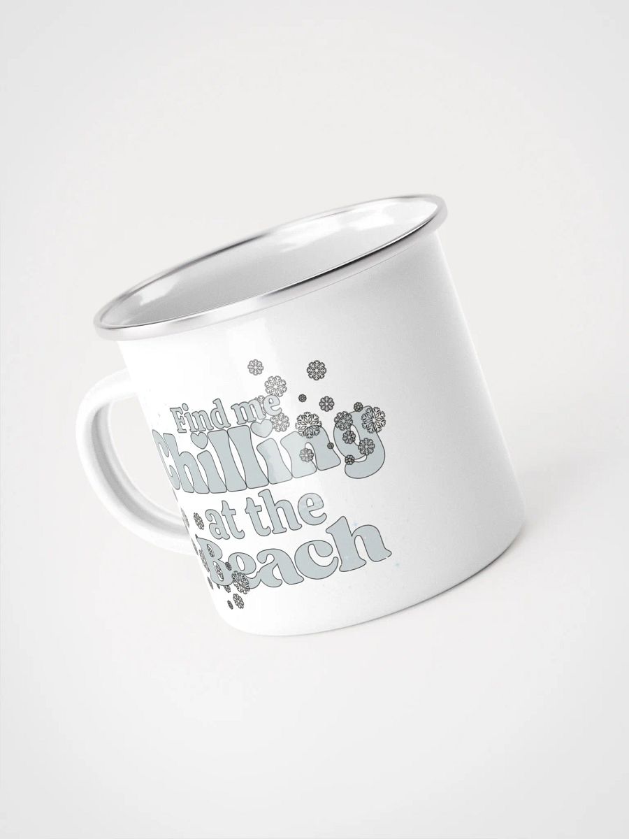 Beach Chilling Enamel Mug product image (4)