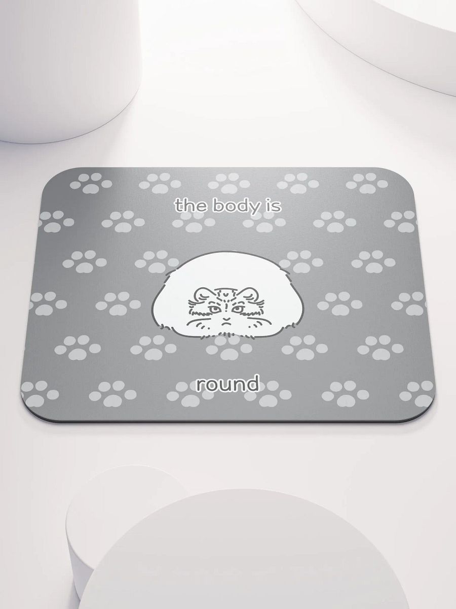 The Body Is Round - Mousepad product image (1)