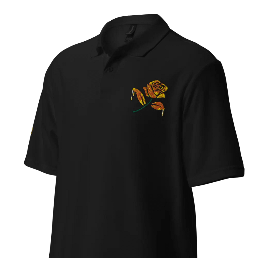 UNISEX HOT BOX FAM JFLOW ROSE DRIP EMOTE POLO product image (11)