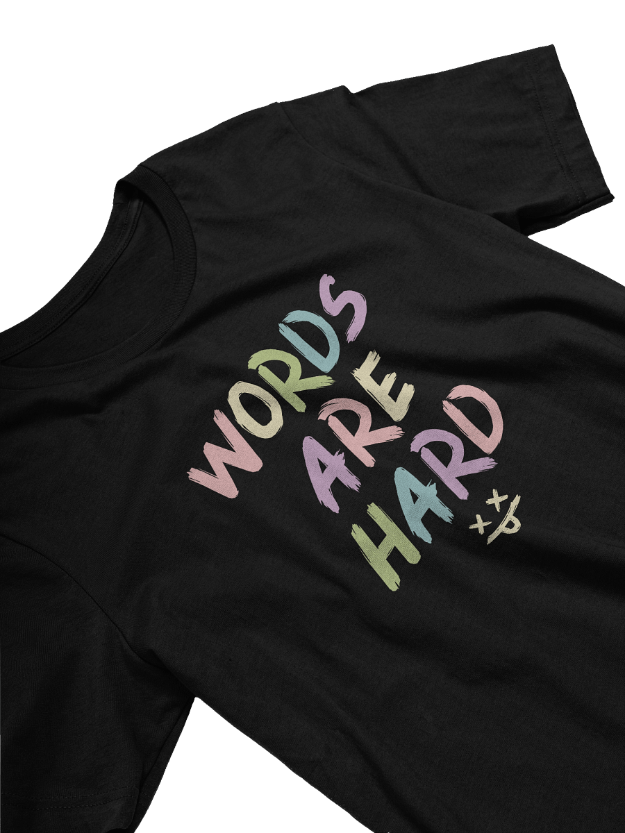 Words Are Hard Chalk Tee product image (4)