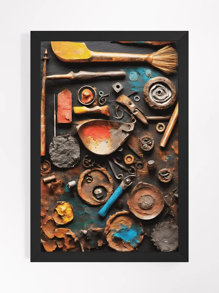 Vintage Rusty Metal Artwork product image (2)