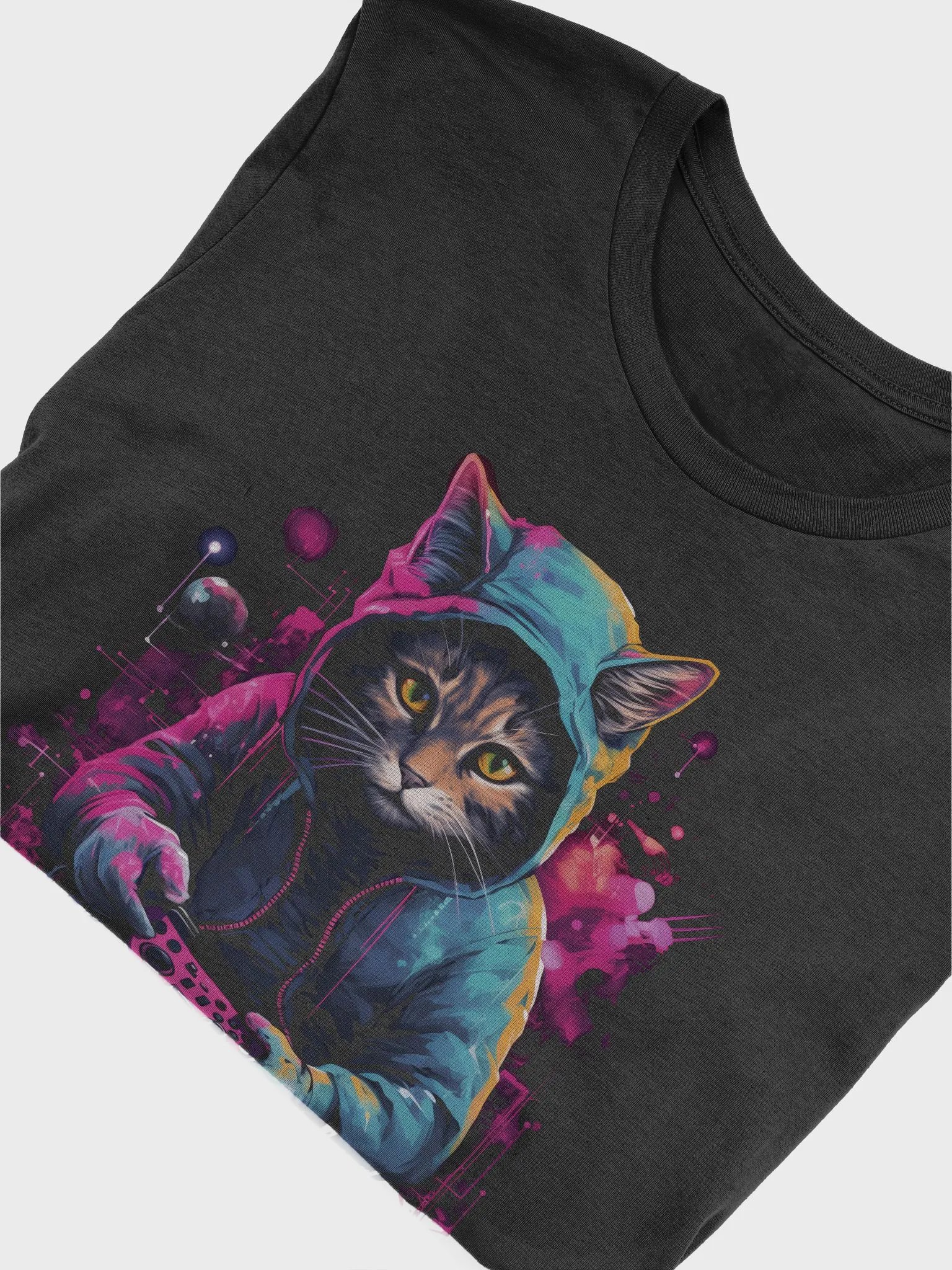 Gamer Cat Hoodie T-Shirt product image (5)