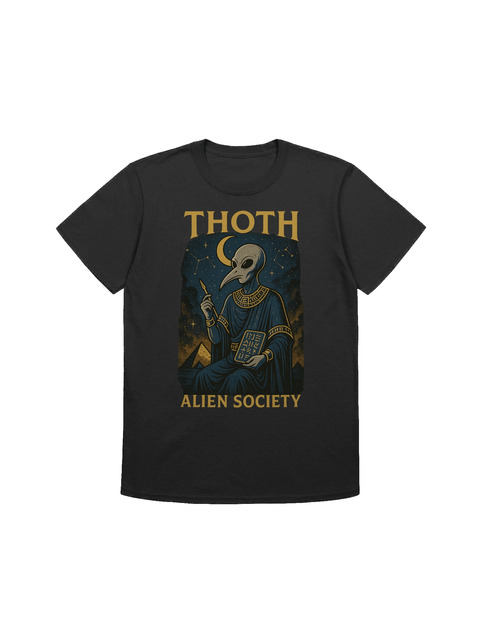 Mystical Thoth Alien Society Unisex T-Shirt product image (1)