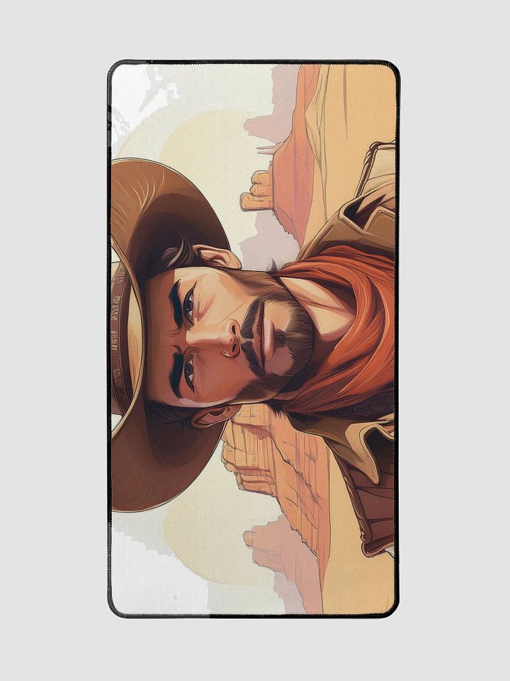 Desk Mat 15.5" x 31.5" cowboy normal product image (2)