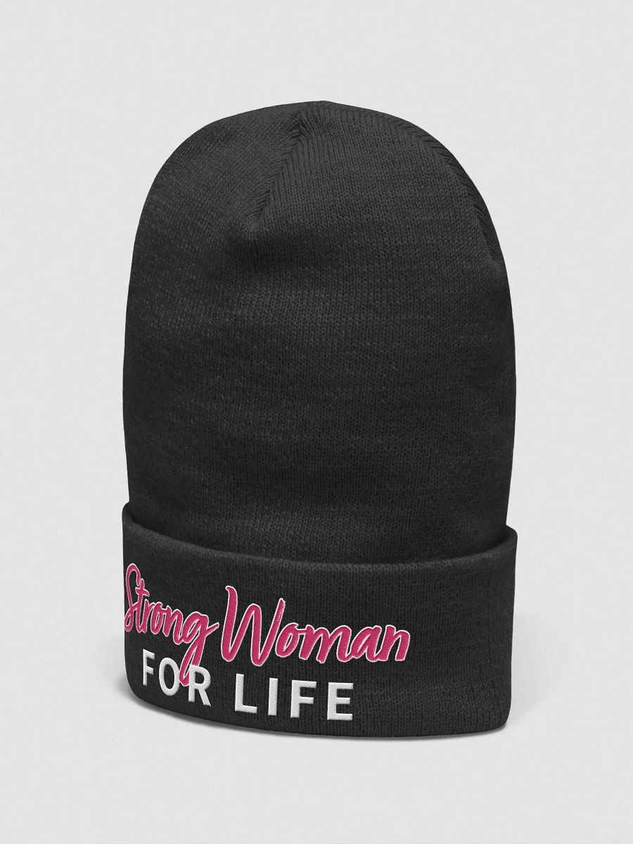 STRONG WOMAN | Embroidered Beanie product image (3)