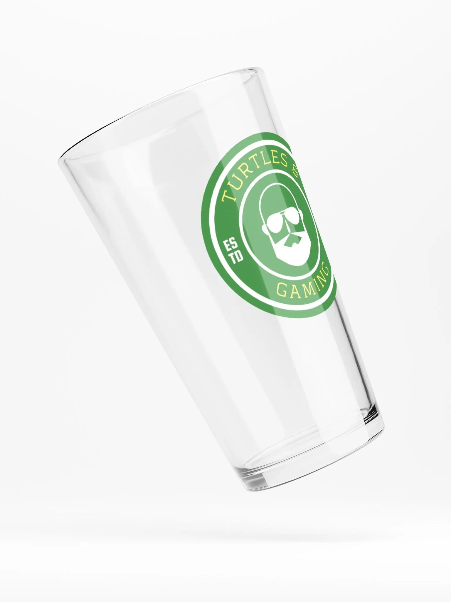Turtles & Gaming Pint Glass product image (4)