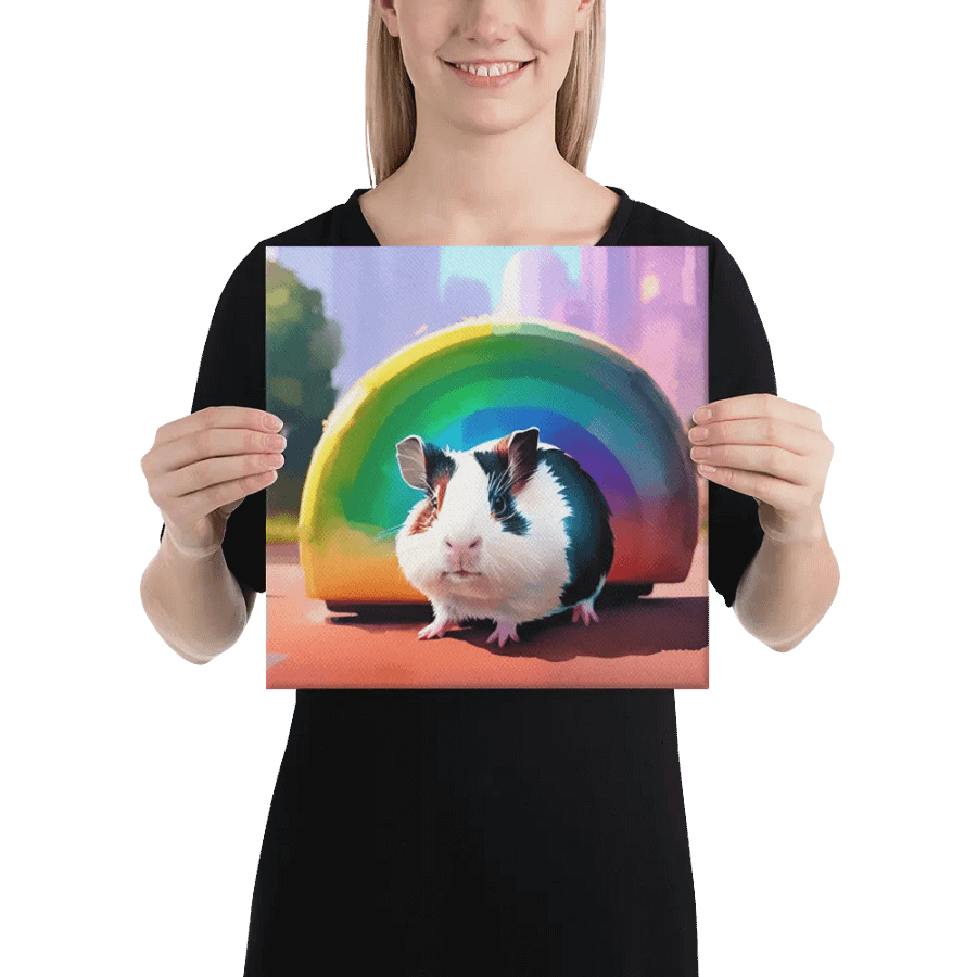 Cute Guinea Pig Digital Painting - v3 product image (2)