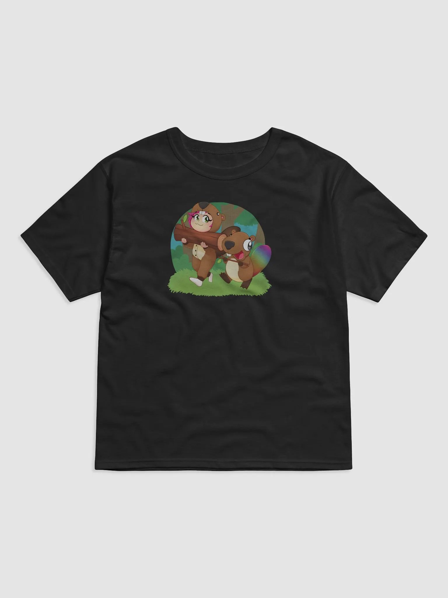 Beaver Meme Relaxed-fit T-Shirt product image (1)