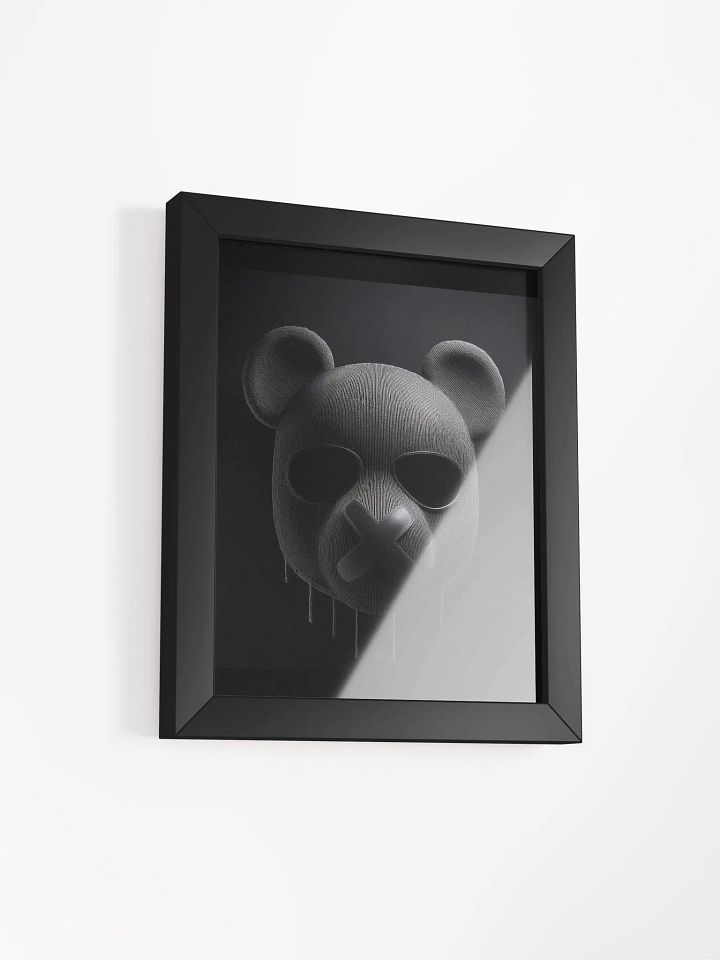 Framed Black Masked Bear product image (2)