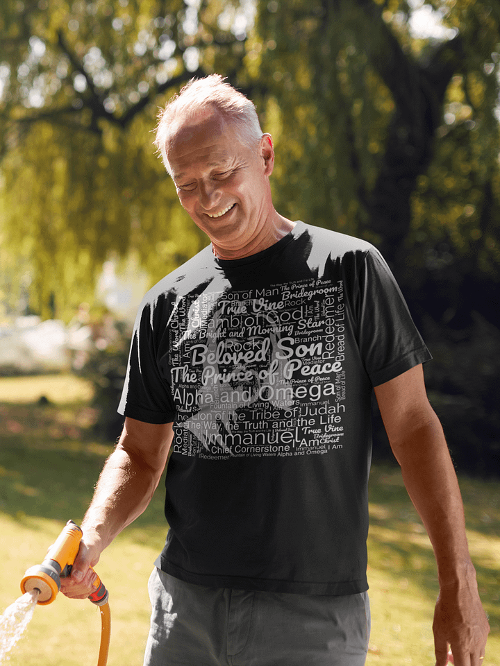 Jesus Divine Identity Revealed Tee Design product image (2)