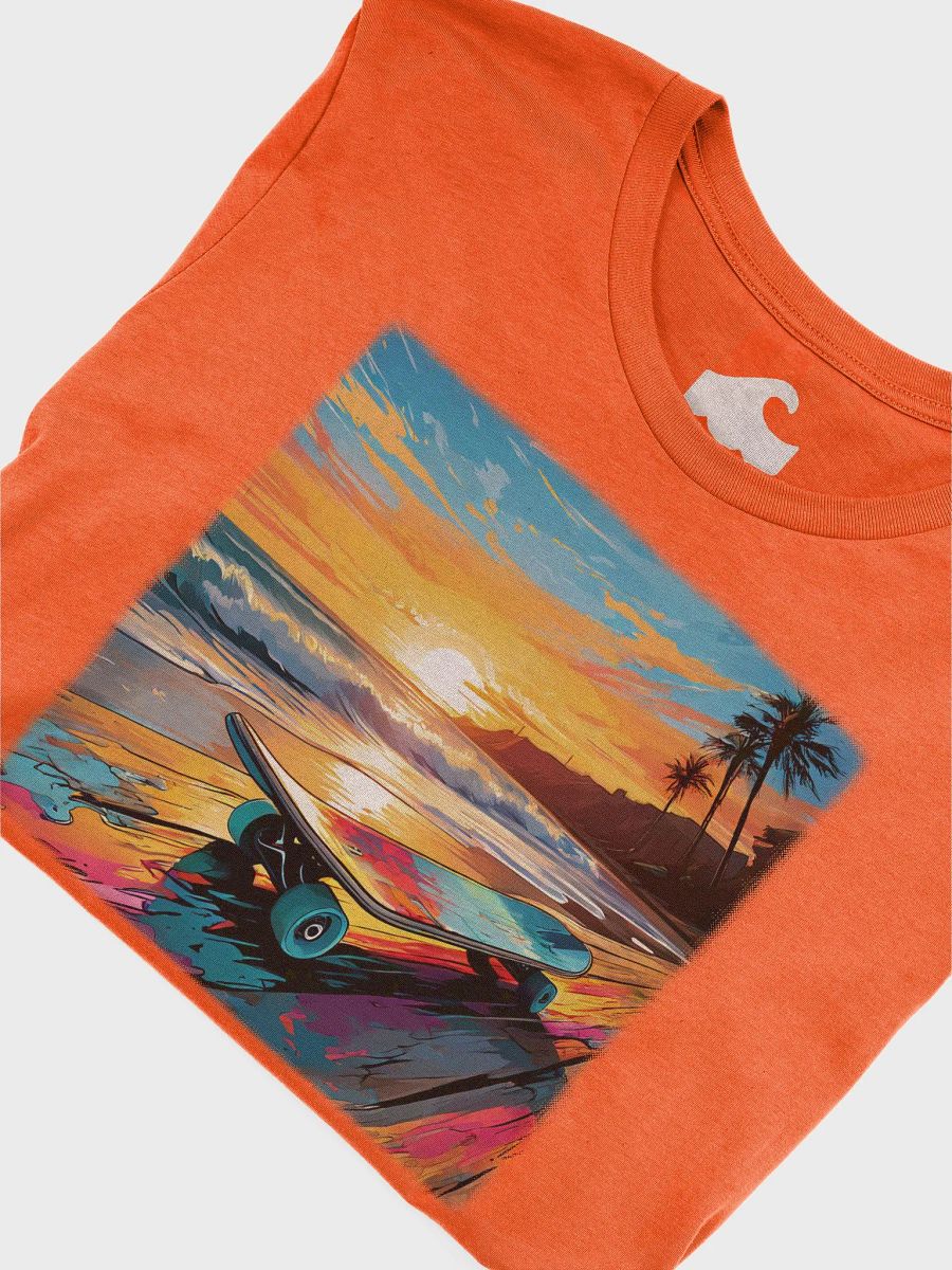 Sunset Skateboard Shirt product image (5)