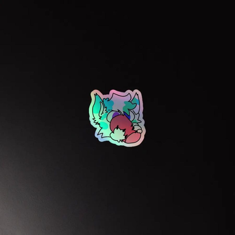 Fisk Sip Holographic Sticker product image (4)
