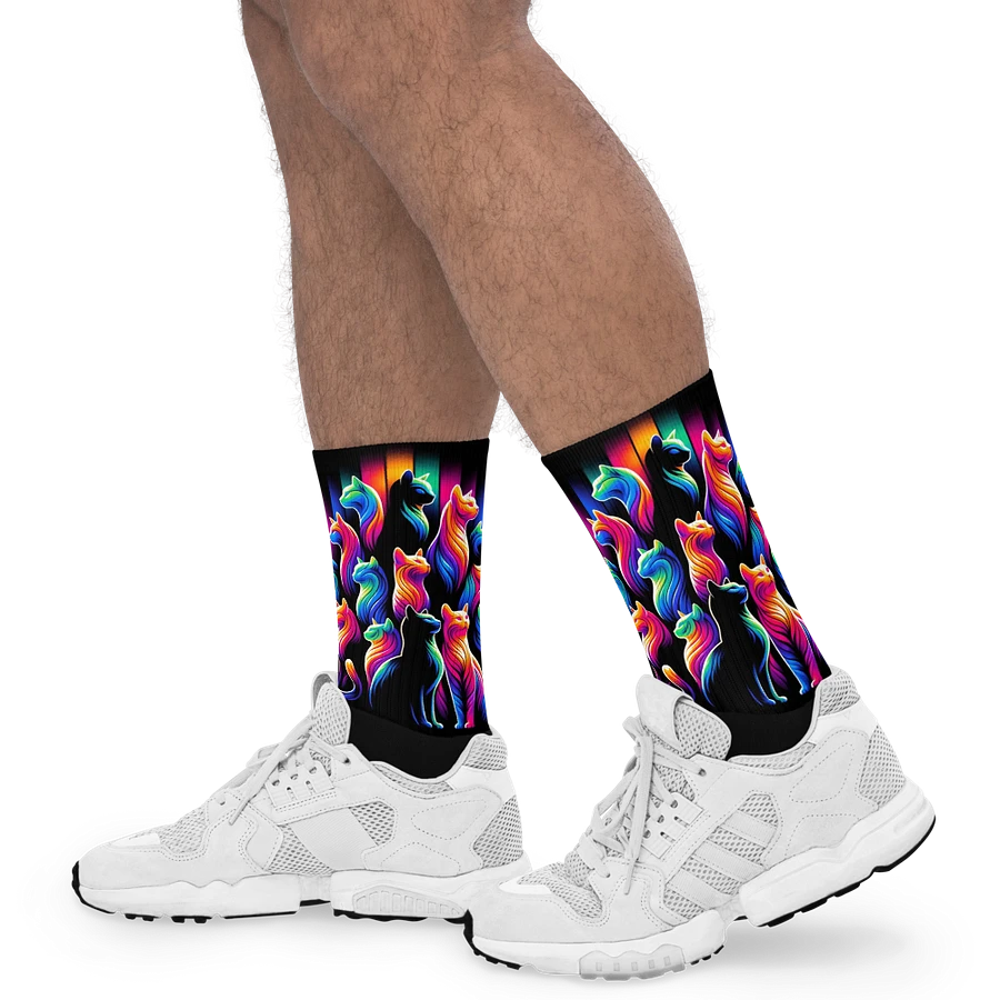 Black Foot Sublimated Socks product image (18)