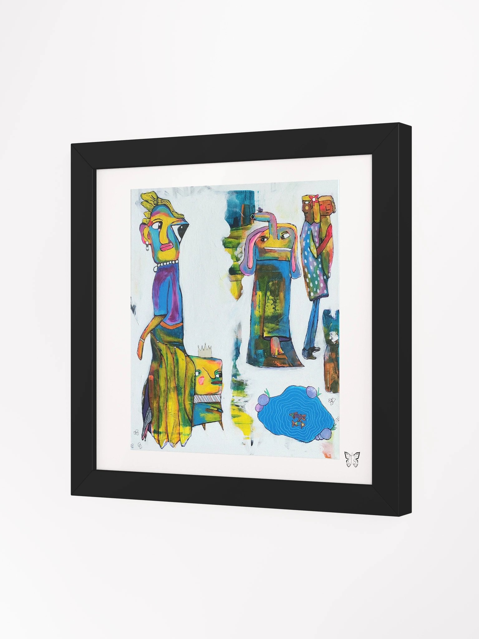 We Must Find Trust Without Judgement Framed Art Print product image (5)
