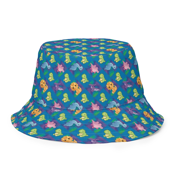Cozy Dino Reversible Bucket Hat product image (2)