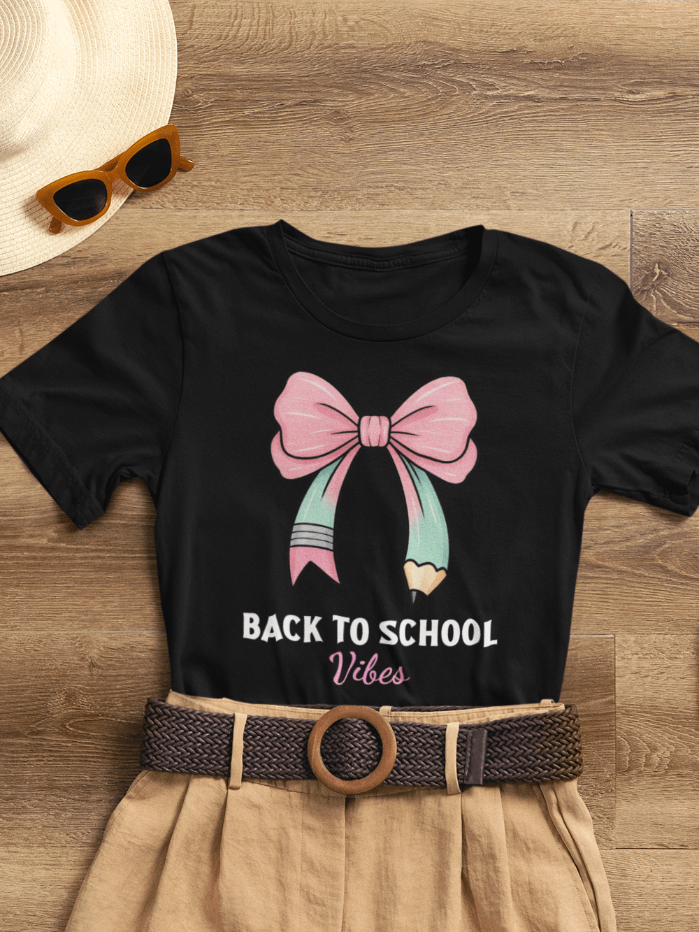 Pencil Vibes Back to School T-Shirt product image (2)