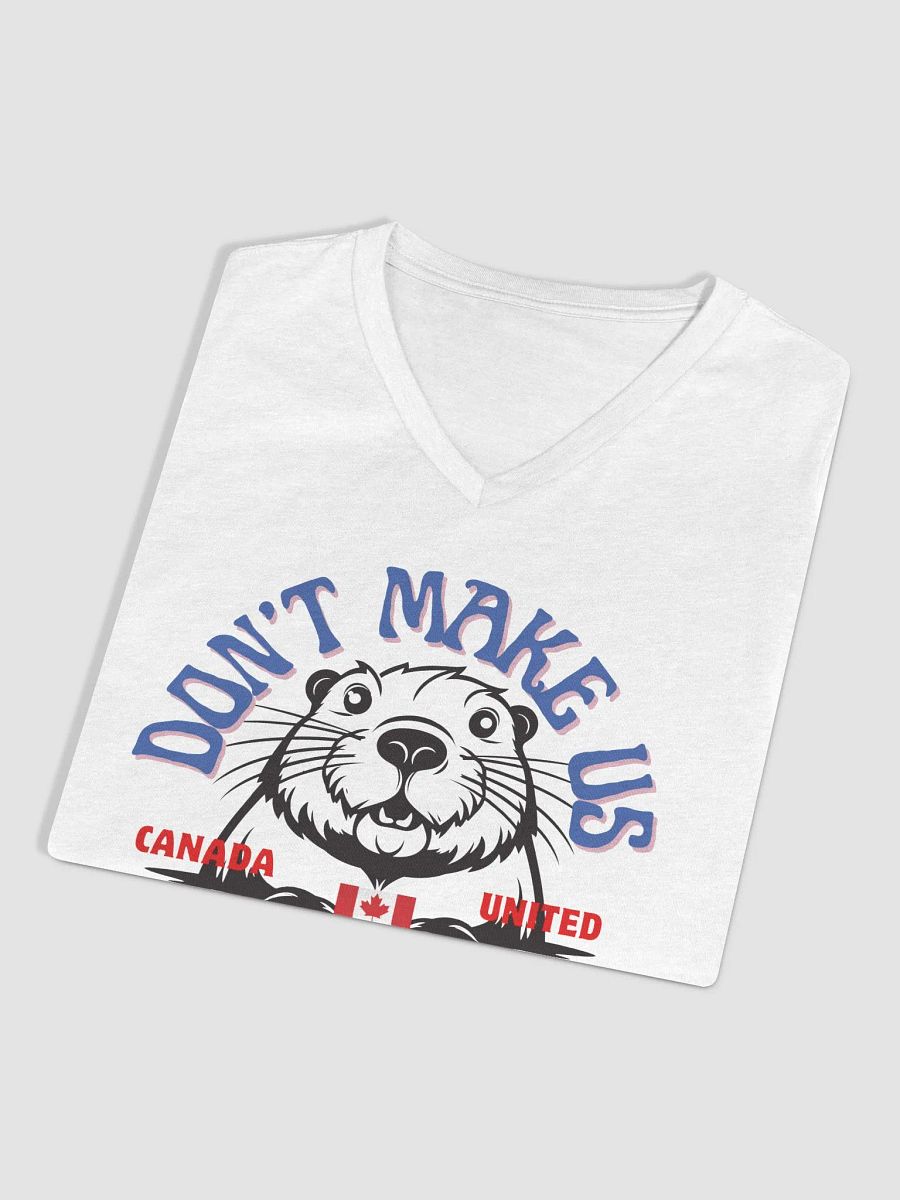 Canadian Beaver V-Neck Tee product image (9)
