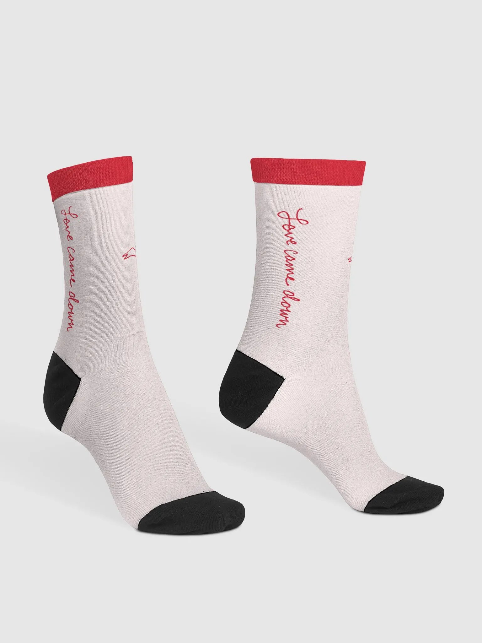 Love Came Down (Premium Sustainable Crew Socks) product image (3)