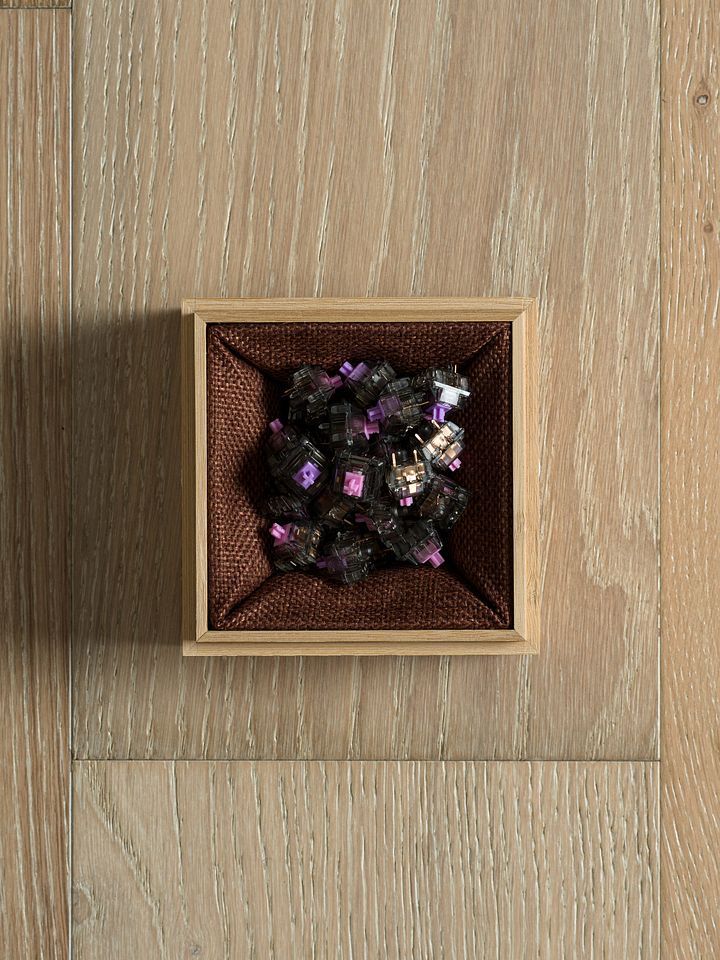 Batch 8 — Durock Smokey Linears Purple / Pink Stems product image (1)