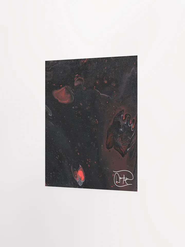 Space Black Fluid Acrylic Print product image (2)