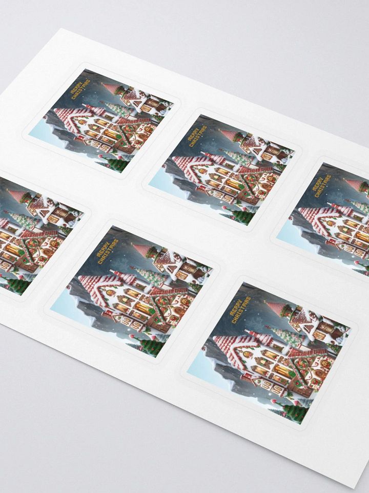MERRY CHRISTMAS VILLAGE STICKER PACK product image (2)
