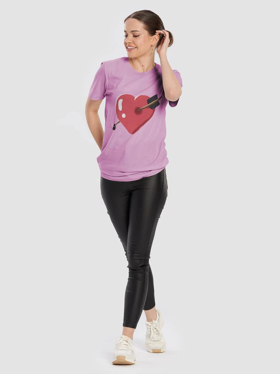 Red Heart with Arrow - Supersoft T-Shirt product image (8)