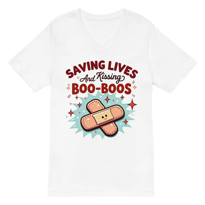 Boo-Boo Saver V-Neck Tee product image (2)