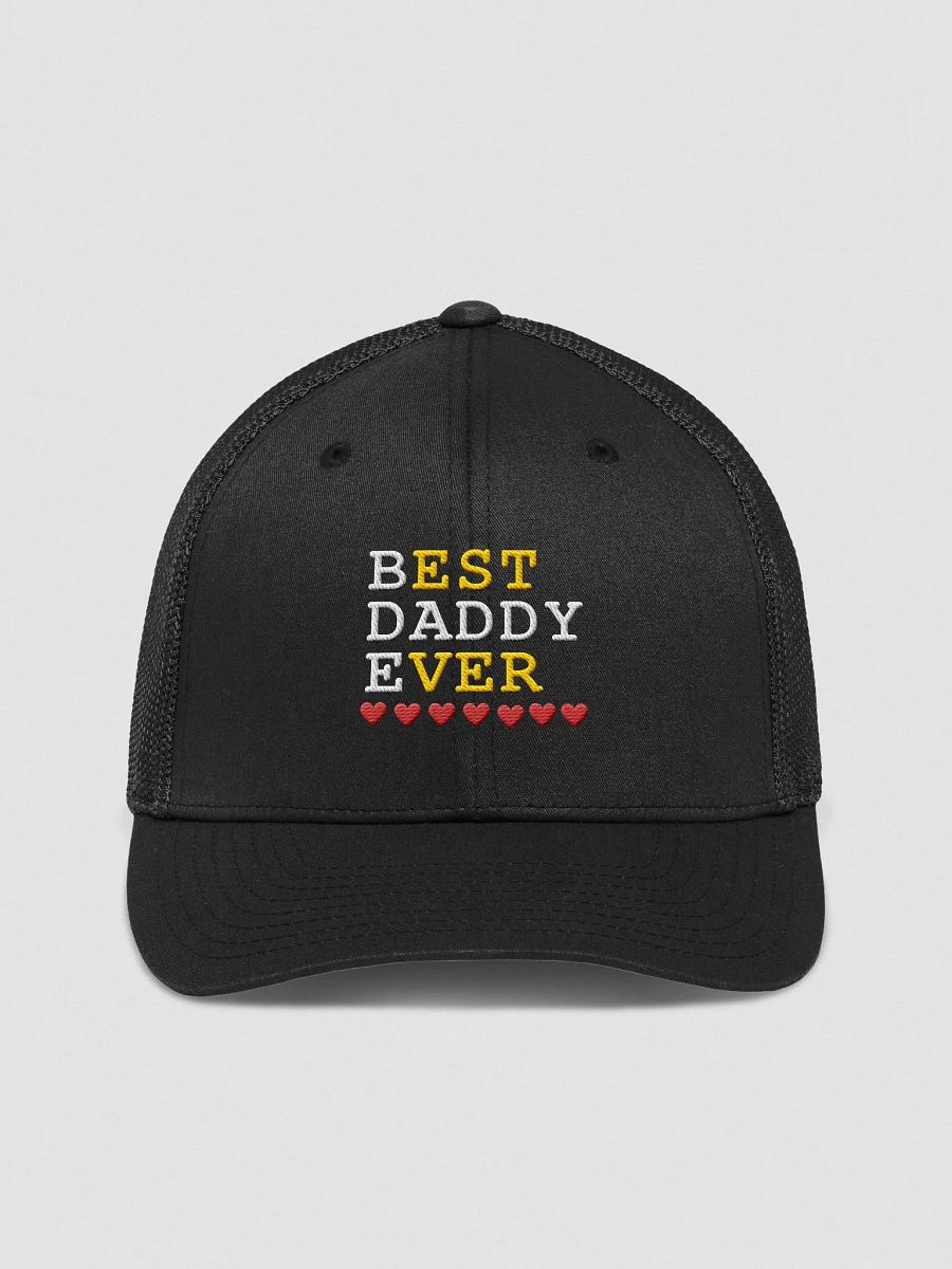 Best Daddy Ever Flexfit Mesh Back Trucker Hat product image (1)