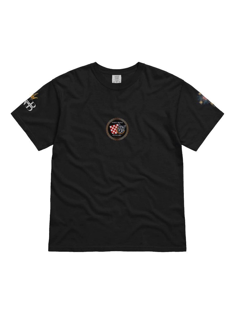 Cro Bulldog Emblem Tvoja Bojna čuva liku T-Shirt product image (1)