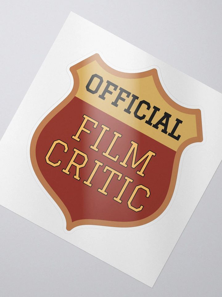 Official Critic Sticker product image (2)