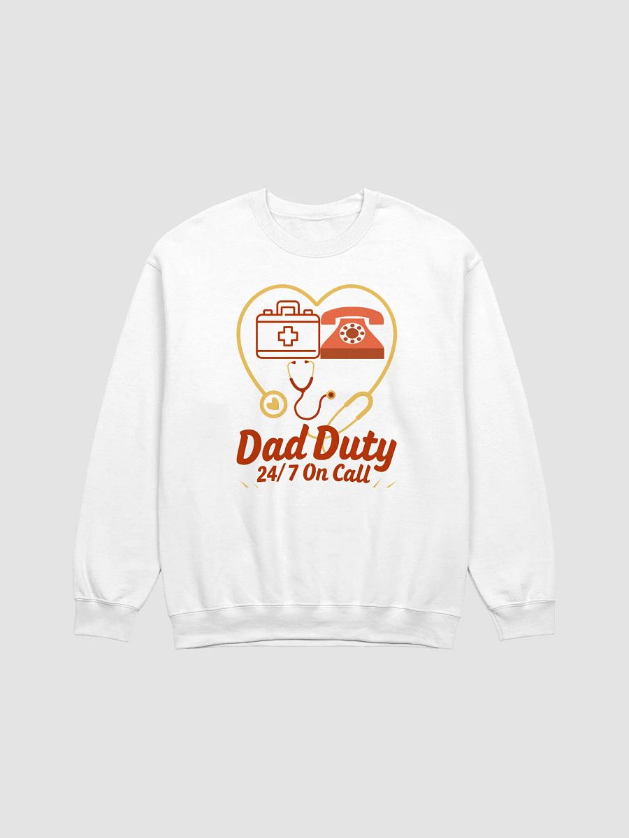 Dad Duty 24/7 On Call Crewneck Sweatshirt product image (9)
