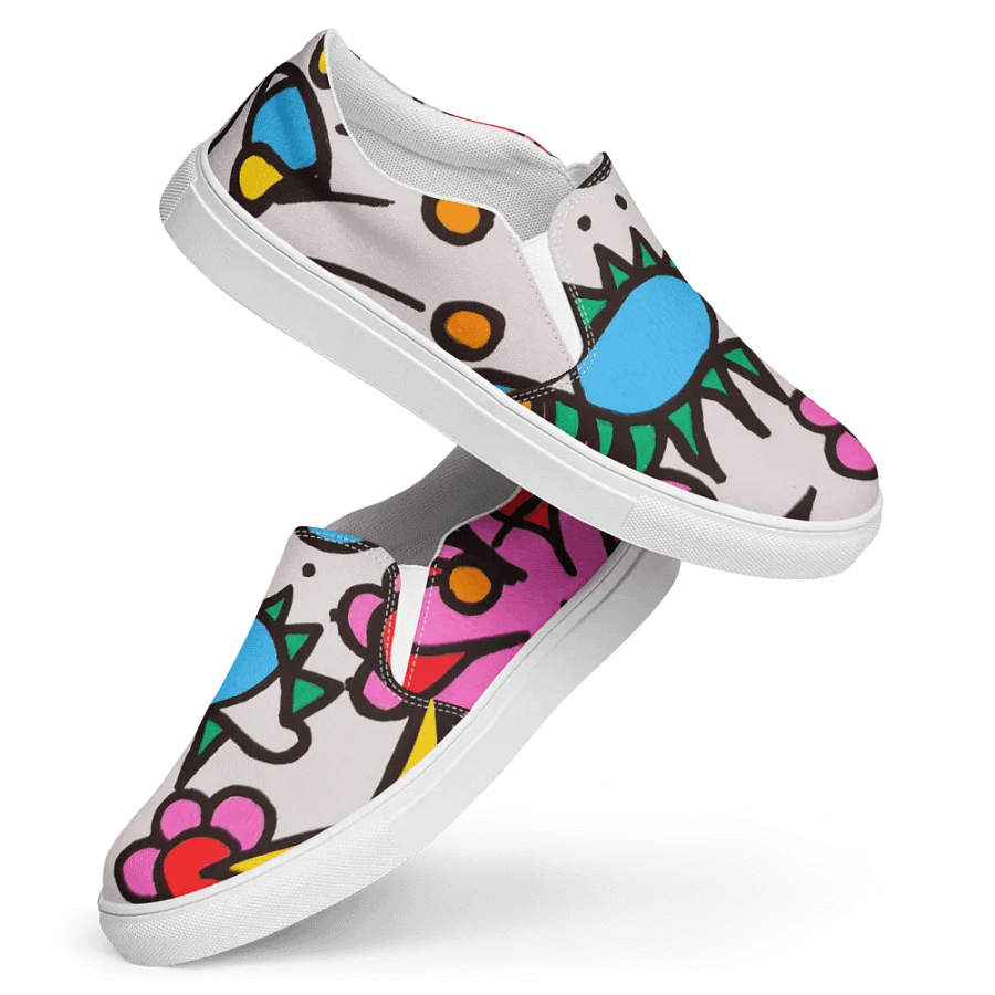 Women's Vibrant Shapes Slip-Ons product image (4)