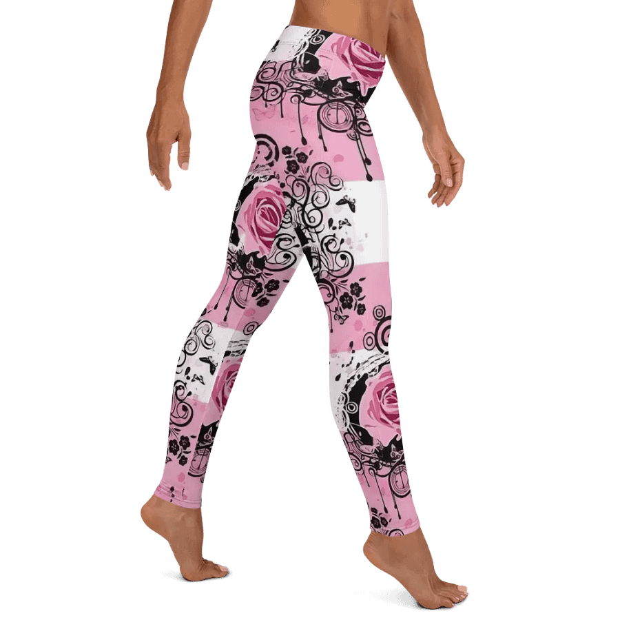 Romantic Rose All-Over Print Leggings product image (11)