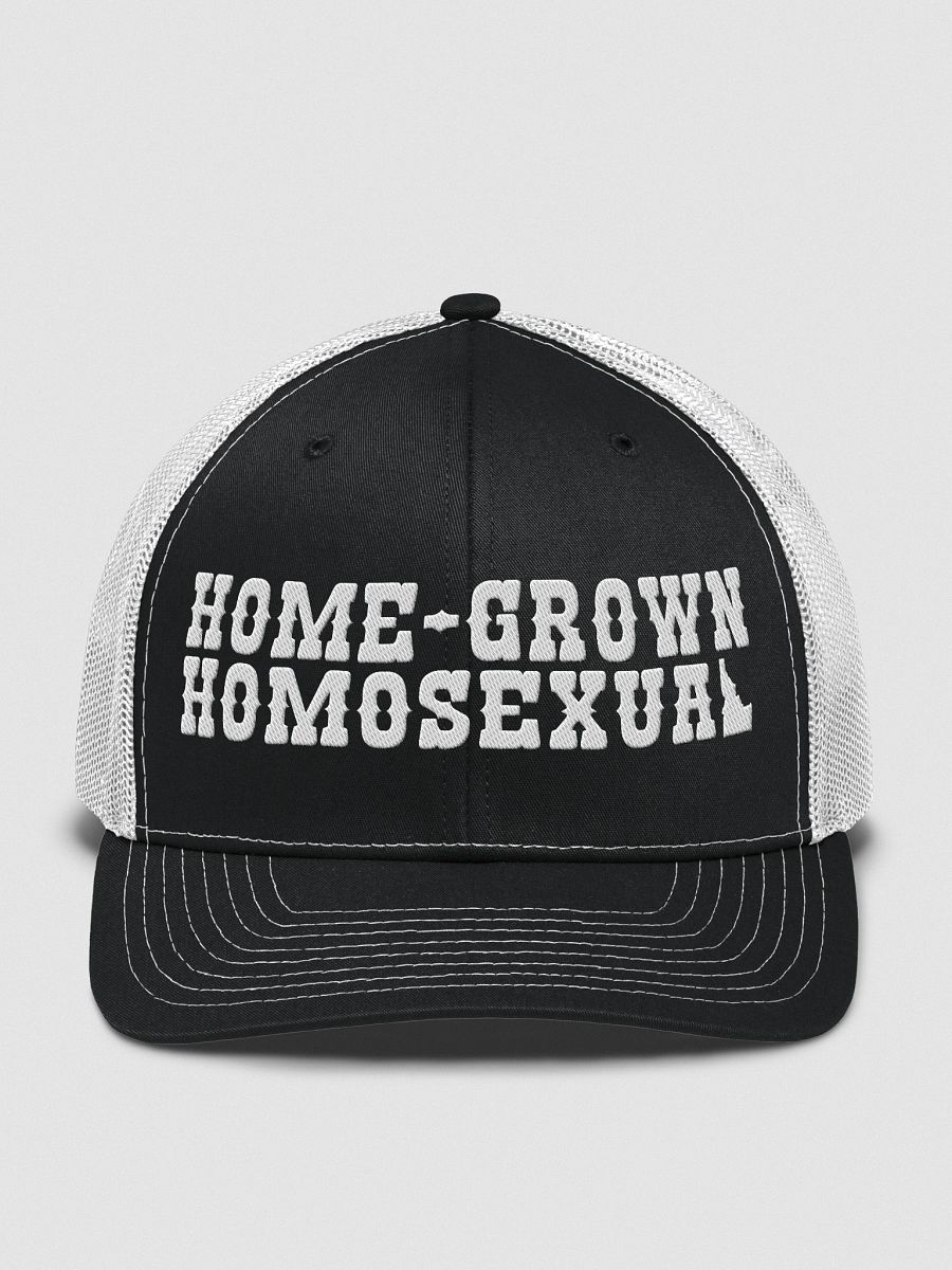 "HOME-GROWN HOMOSEXUAL" dark hat product image (1)