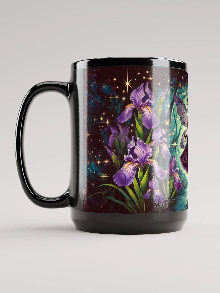 Enchanted Purple Iris Fairy Garden Mug product image (6)
