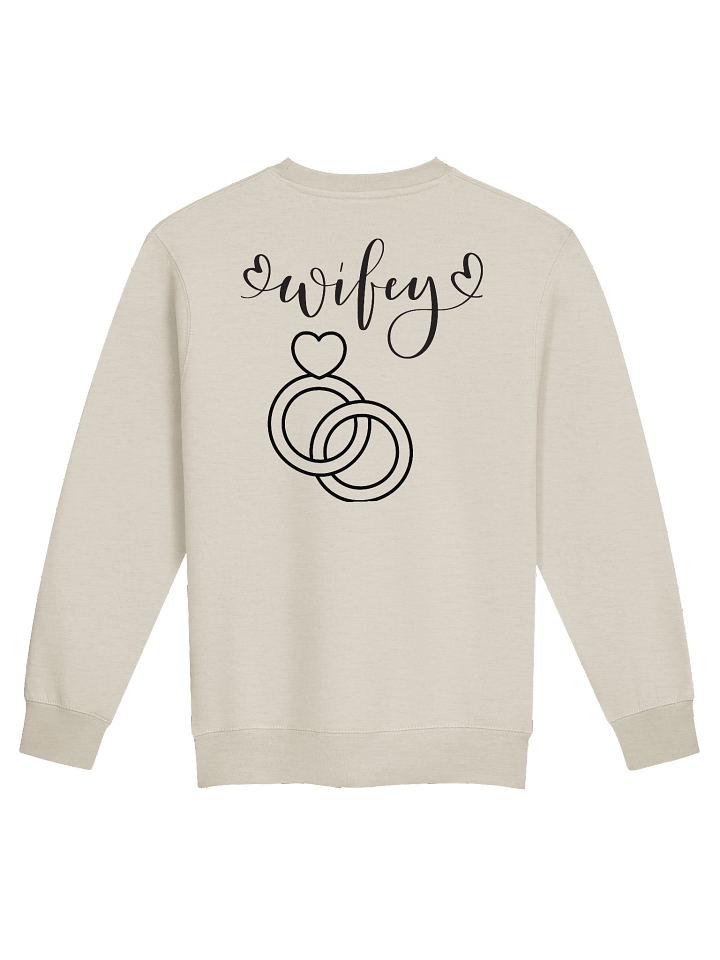 Wifey Wedding Day Crewneck Sweatshirt product image (2)