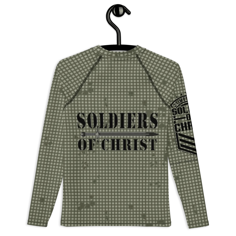 Faithful Camo: Youth Rash Guard - Desert Night Camo product image (8)
