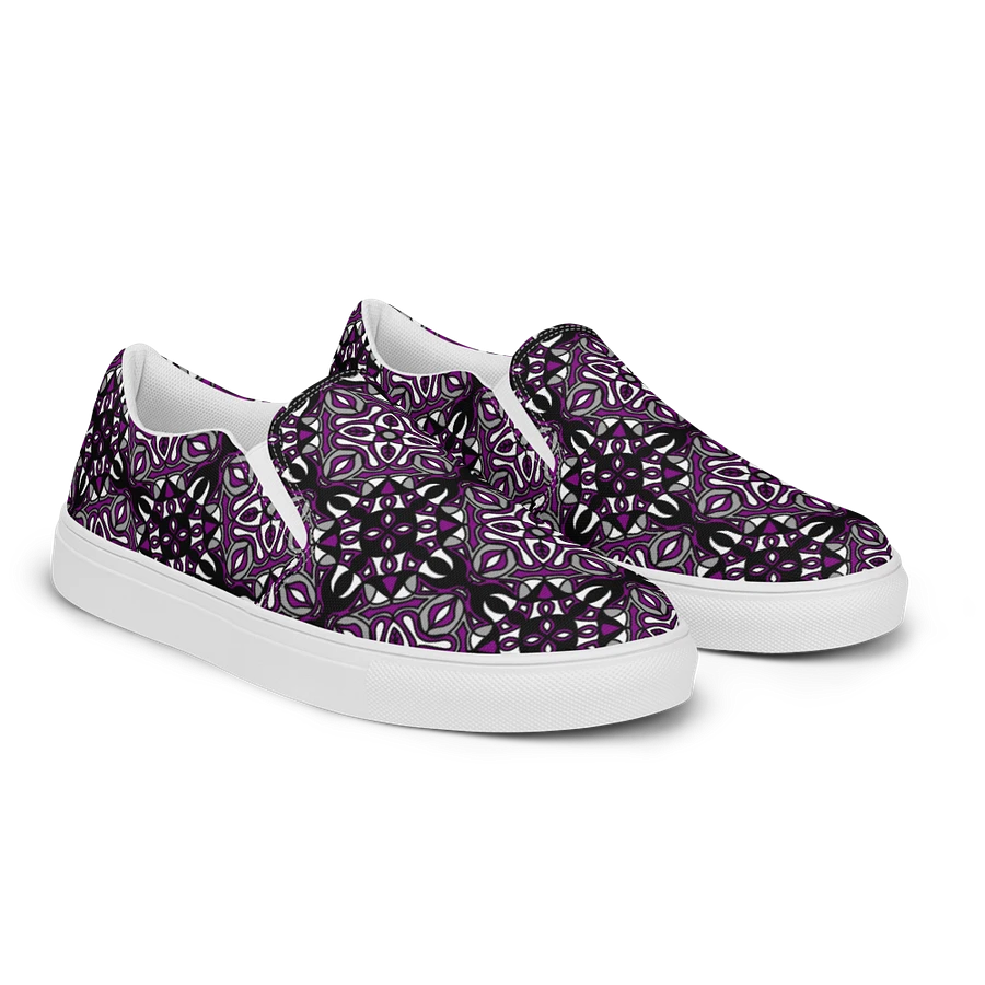 Mens Slip On Canvas - Asexual Abstract product image (9)