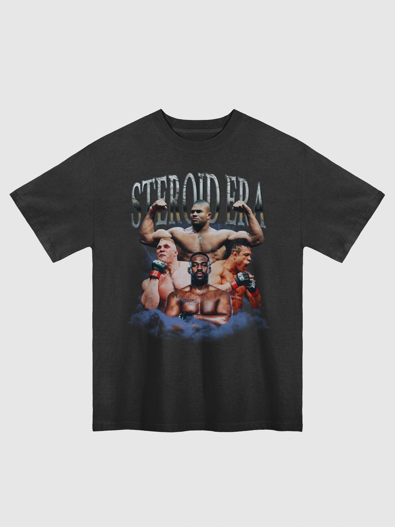 MMA Steroid Era | Oversized Faded T-Shirt product image (4)