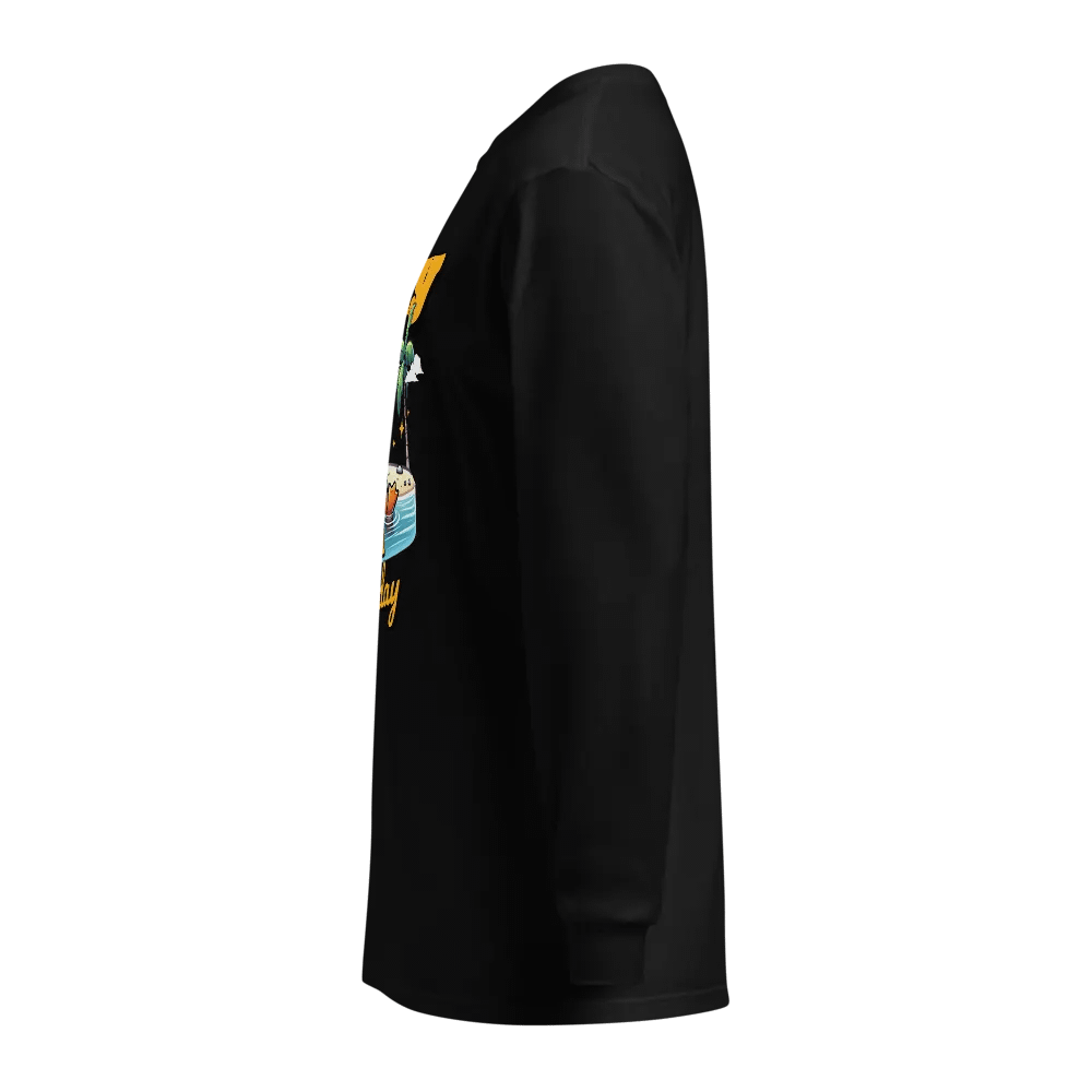 Lazy Grandpa Sunday Duck Long Sleeve Shirt product image (6)