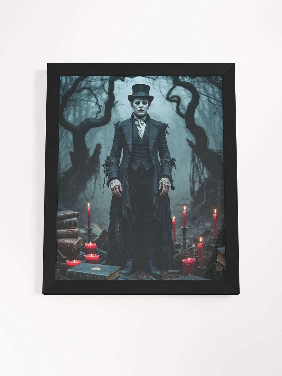 The Librarian of the Forgotten Grove Framed Print product image (22)