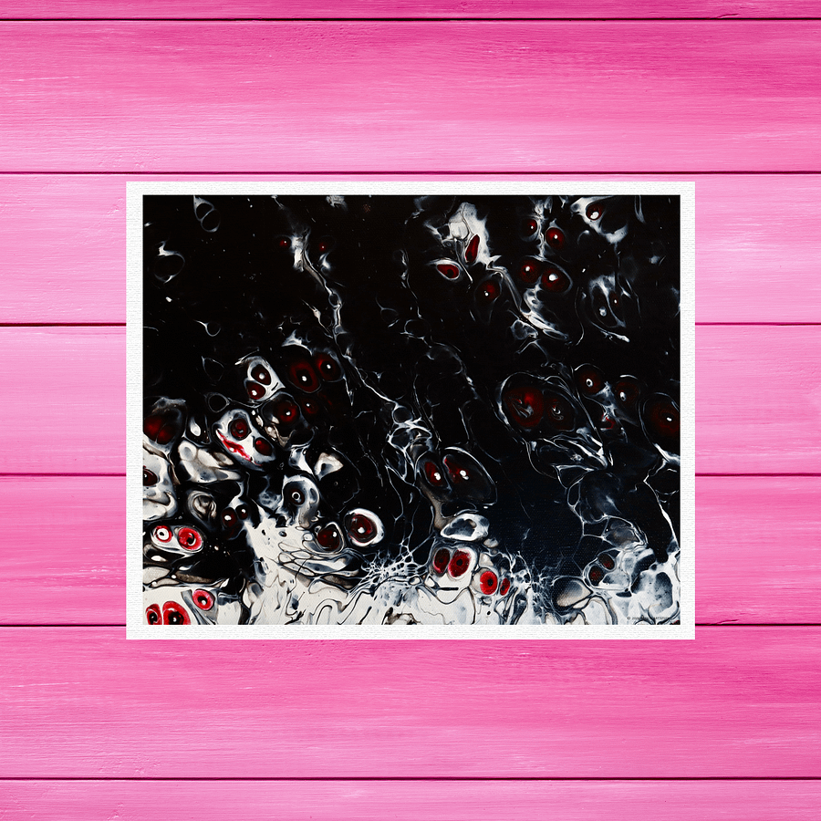 Red Eye Demons of the Darkness | Art Print product image (1)