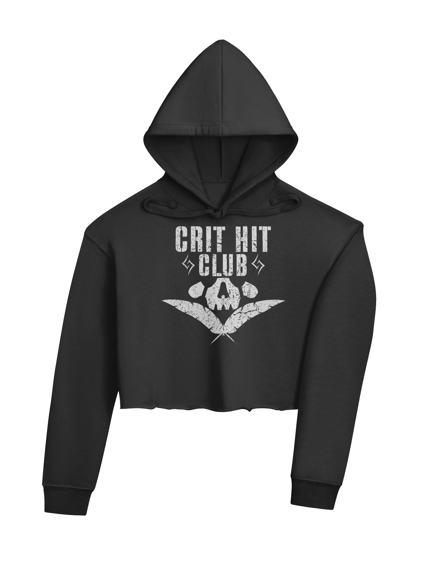 Crit Hit Cropped Hoodie product image (4)
