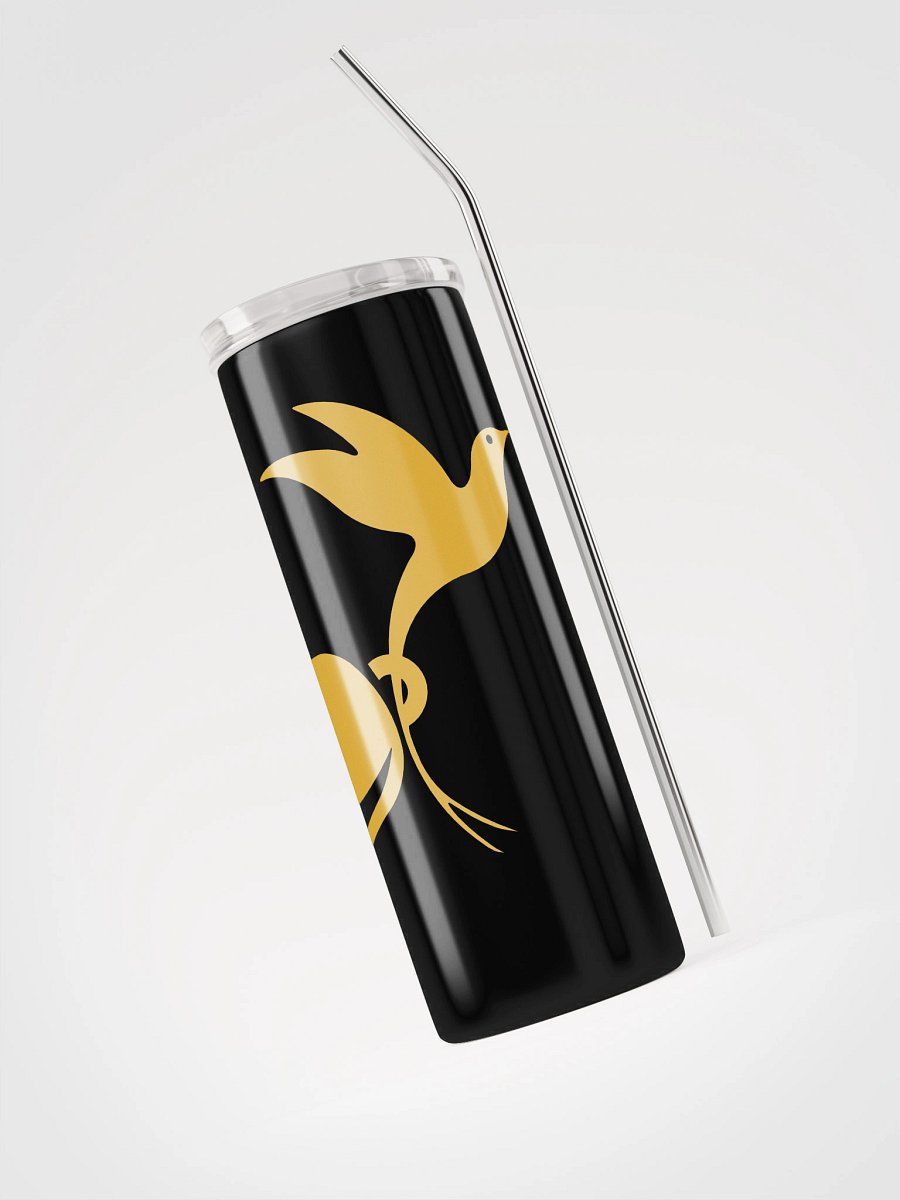 Golden Bird Bell Stainless Steel Tumbler product image (3)