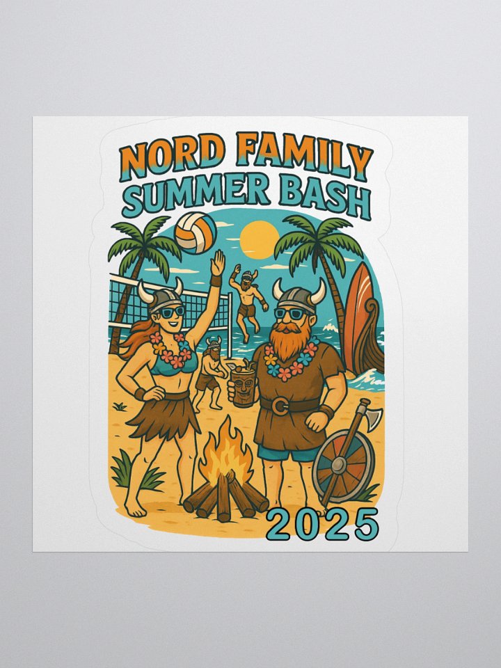 Summer Bash 2025 Sticker product image (1)