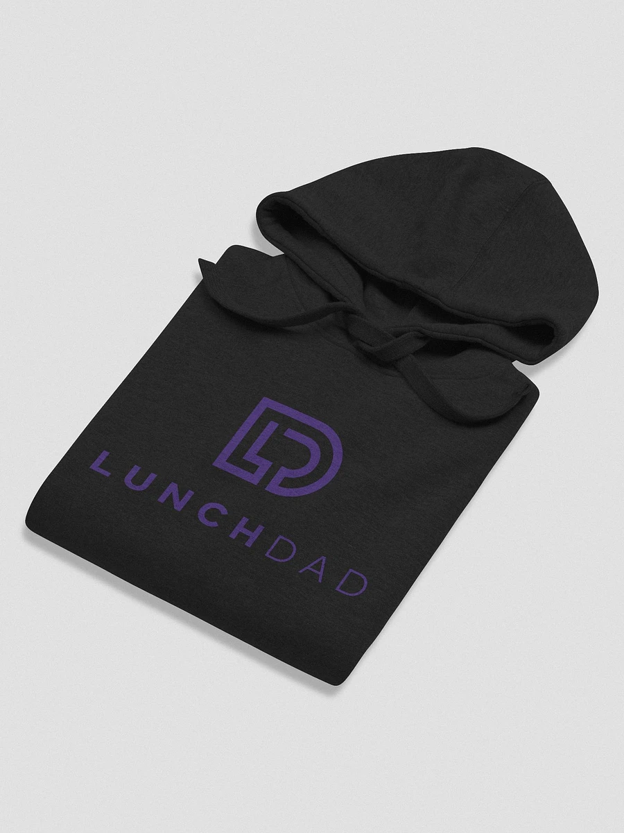 LunchDad Original Hoodie (Purple Logo) product image (21)