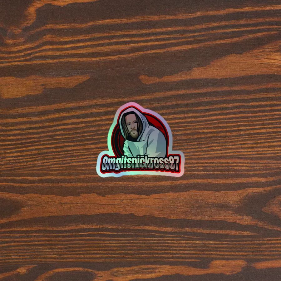 OMG logo sticker. product image (5)