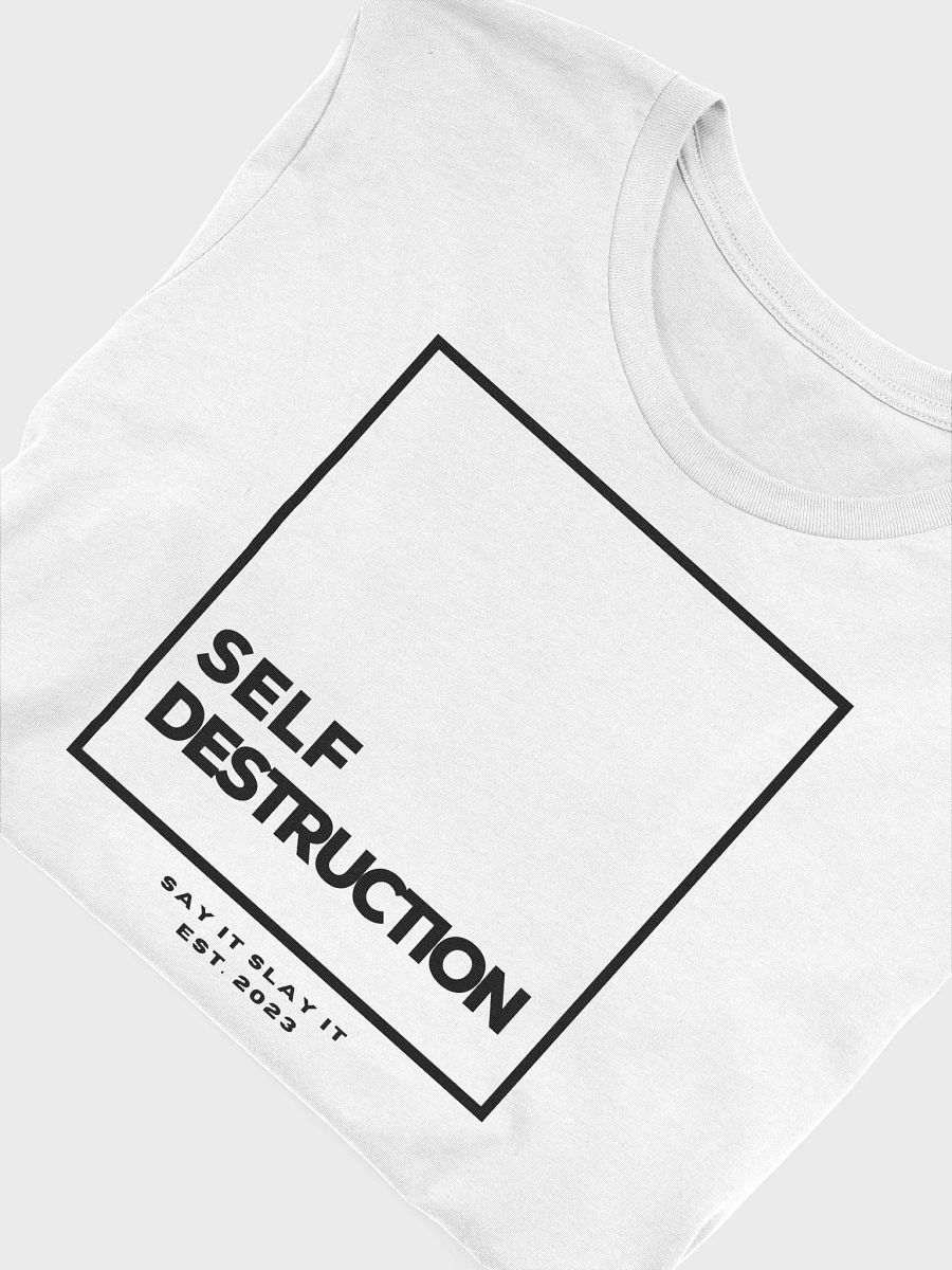 Self Destruction W&B Unisex T-Shirt By MatticusX product image (5)