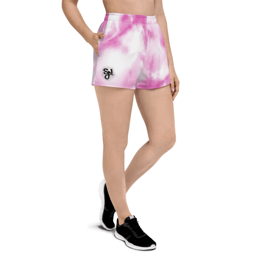 Syn Pink Tie Dye Shorts product image (4)